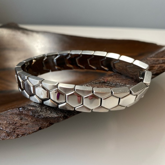 Fossil | Stainless Steel Silver Stretch Bracelet